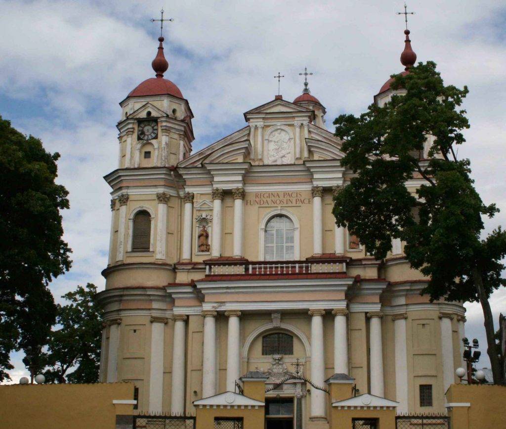 kościół św Piotra i Pawła na Antokolu w Wilnie
