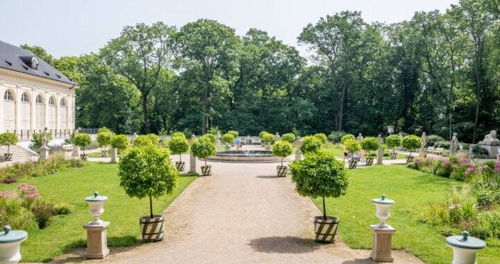 Park "Łazienki Królewskie" w Warszawie