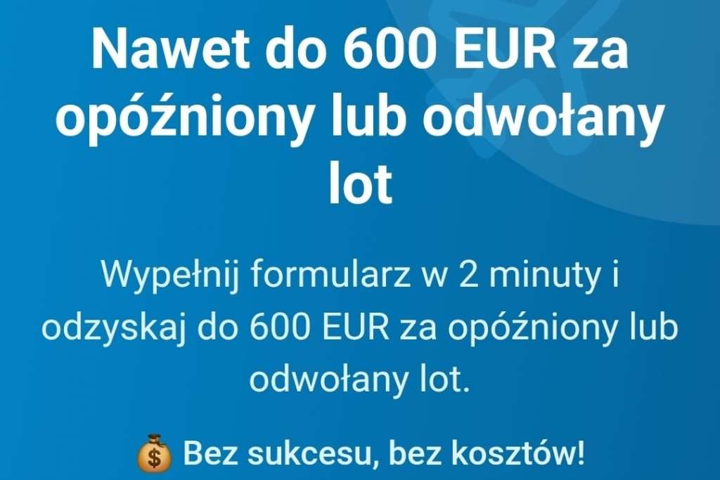 Opóźniony lot na wakacje